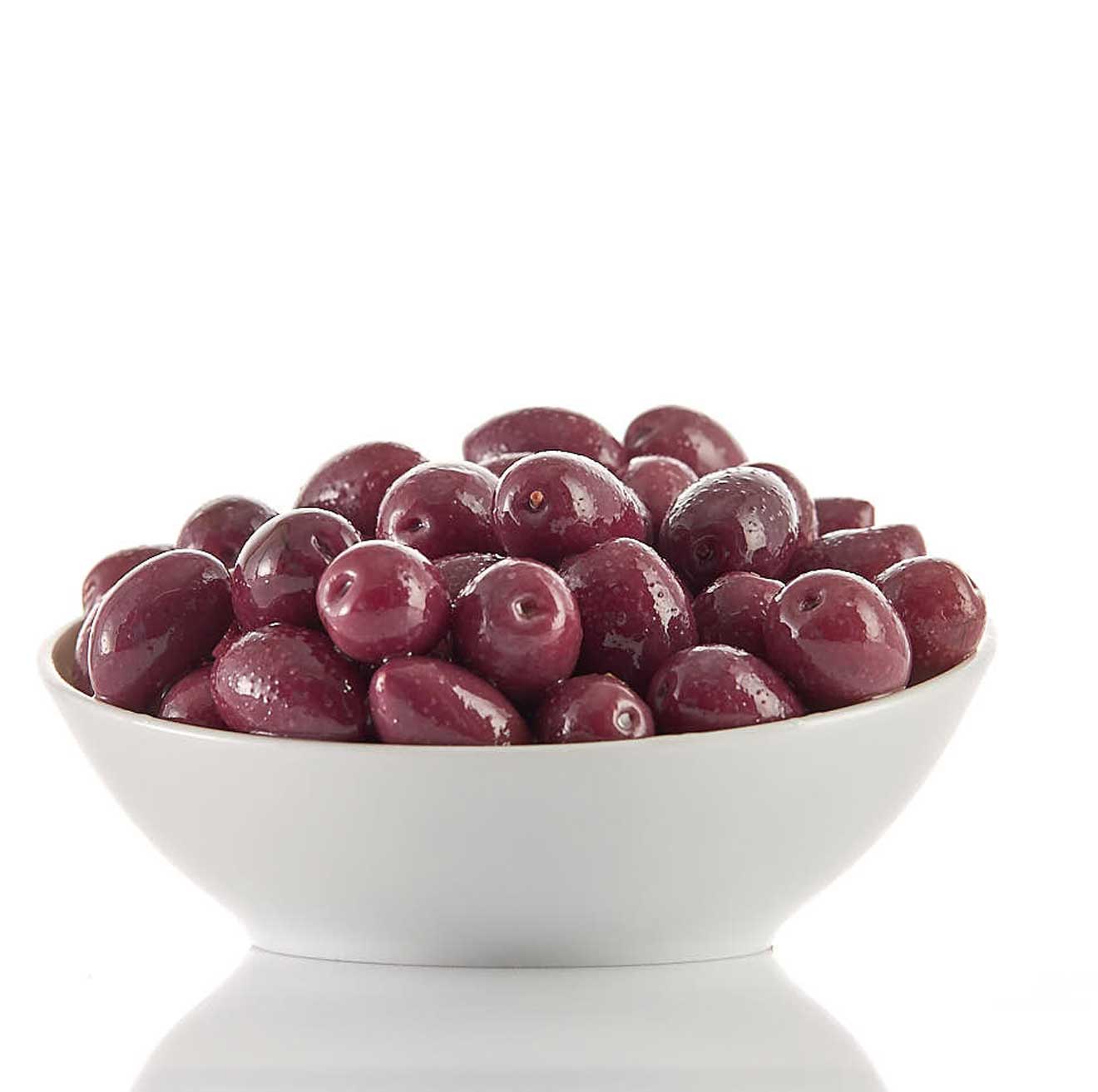 Natural black olives