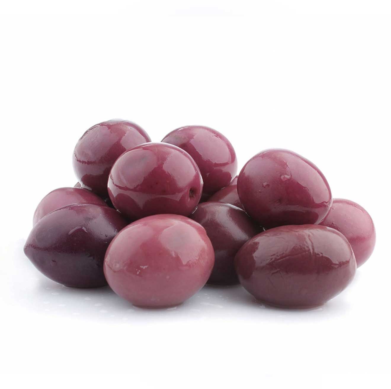 Natural black olives