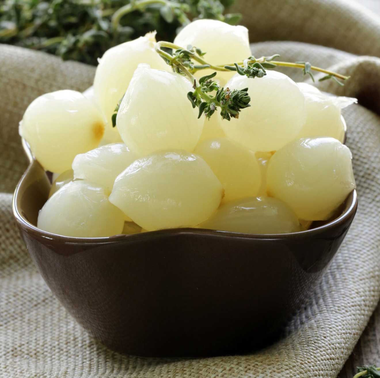 Pickled white onion